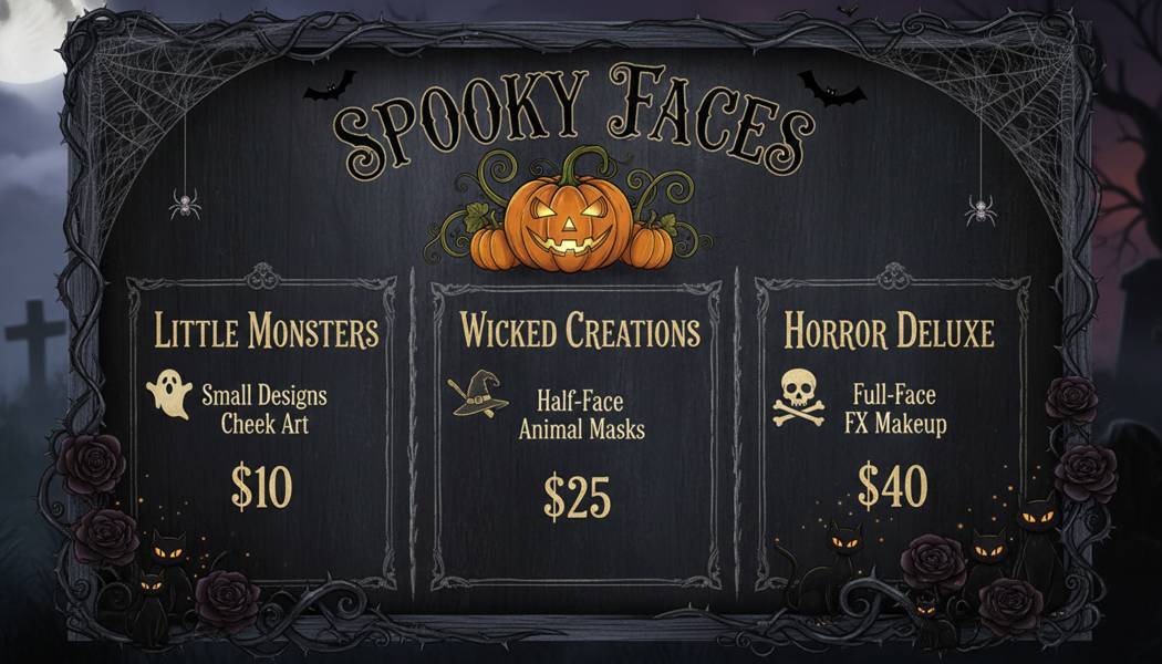  Dịch Vụ Vẽ Mặt Halloween Tại Củ Chi. Ảnh 5